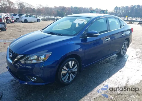 2017 Nissan Sentra Sl z USA, uszkodzony, nr VIN 3N1AB7AP4HY242202